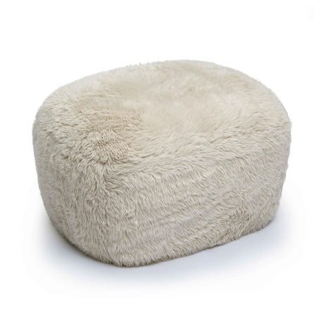 Britt Vegan Shearling Ottoman by TOV Furniture at Eve Furniture