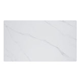 Brixley Black Faux Marble-Top Dining Table by Homelegance at Eve Furniture