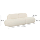 Broohah Upholstered Sofa by TOV Furniture at Eve Furniture