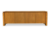 Brook Country Oak Media Unit by Moe's Home at Eve Furniture