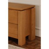 Brook Country Oak Nightstand by Moe's Home at Eve Furniture