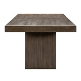 Brookings Brown Dining Table by Homelegance at Eve Furniture