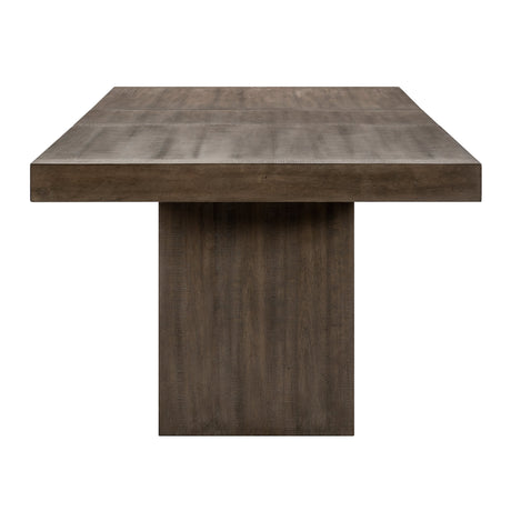 Brookings Brown Dining Table by Homelegance at Eve Furniture