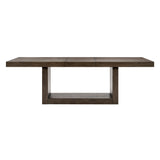 Brookings Brown Dining Table by Homelegance at Eve Furniture