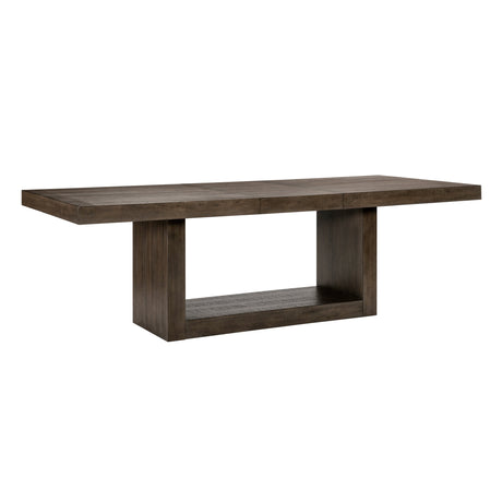 Brookings Brown Dining Table by Homelegance at Eve Furniture