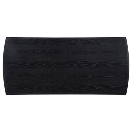 Brookmead Black 9-Piece Extension Leaf Dining Table Set by Coaster at Eve Furniture