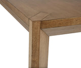 Bruner Natural Brown Rectangular Dining Table by Coaster at Eve Furniture