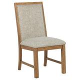Bruner Natural Brown Side Chair, Set of 2 by Coaster at Eve Furniture