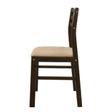 Bucknell Cappuccino/Tan 3-Piece Dining Set with Drop Leaf by Coaster at Eve Furniture