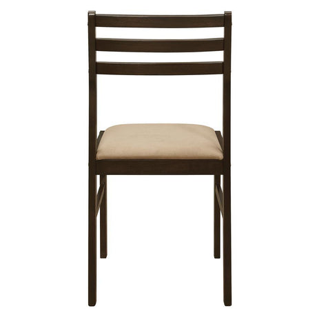 Bucknell Cappuccino/Tan 3-Piece Dining Set with Drop Leaf by Coaster at Eve Furniture