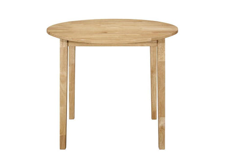 Bucknell Natural/Tan 3-Piece Dining Set with Drop Leaf by Coaster at Eve Furniture