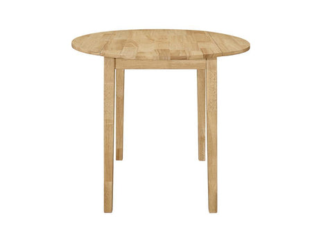 Bucknell Natural/Tan 3-Piece Dining Set with Drop Leaf by Coaster at Eve Furniture