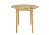 Bucknell Natural/Tan 3-Piece Dining Set with Drop Leaf by Coaster at Eve Furniture