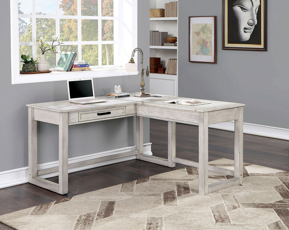 Galarga Antique White Desk