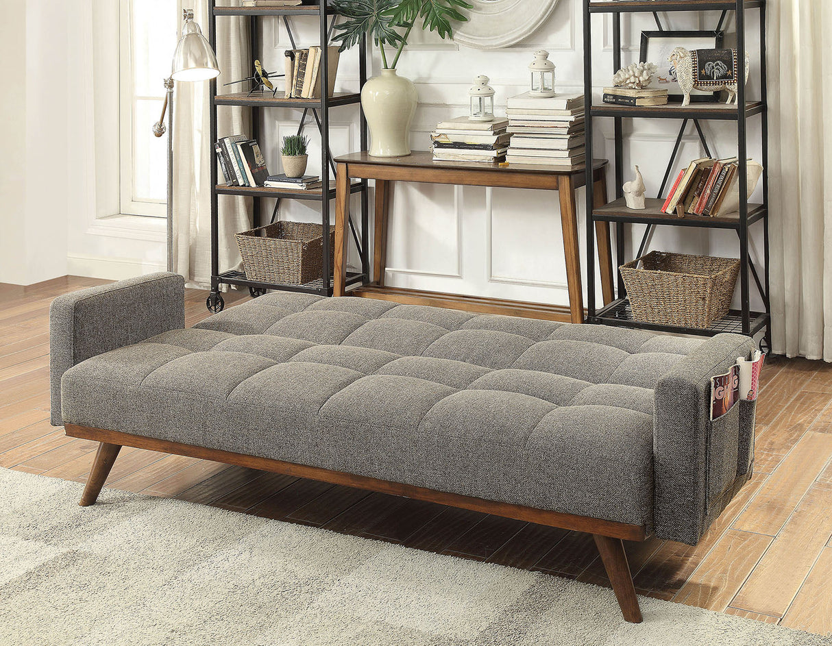 Nettie Gray Futon Sofa