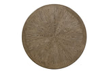 Julia Light Oak/Beige Round Dining Table