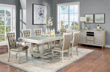 Adelina Champagne Dining Table