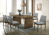 St Gallen Natural Tone/Light Gray Dining Table