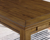 Rapidview Walnut/Light Gray Dining Table