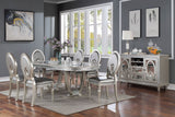 Cathalina Silver Dining Table