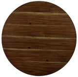 Blackwood Walnut/Dark Brown 5 Pc. Round Table Set