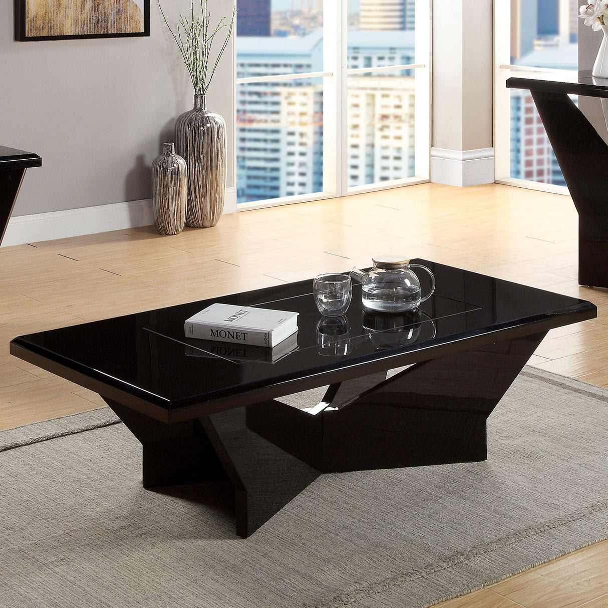 Dubendorf Black Coffee Table