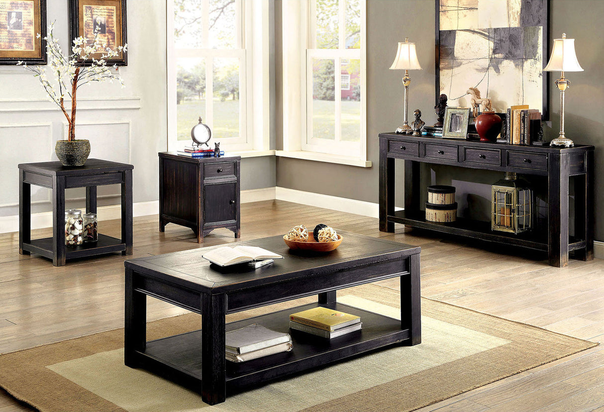 Meadow Antique Black Coffee Table