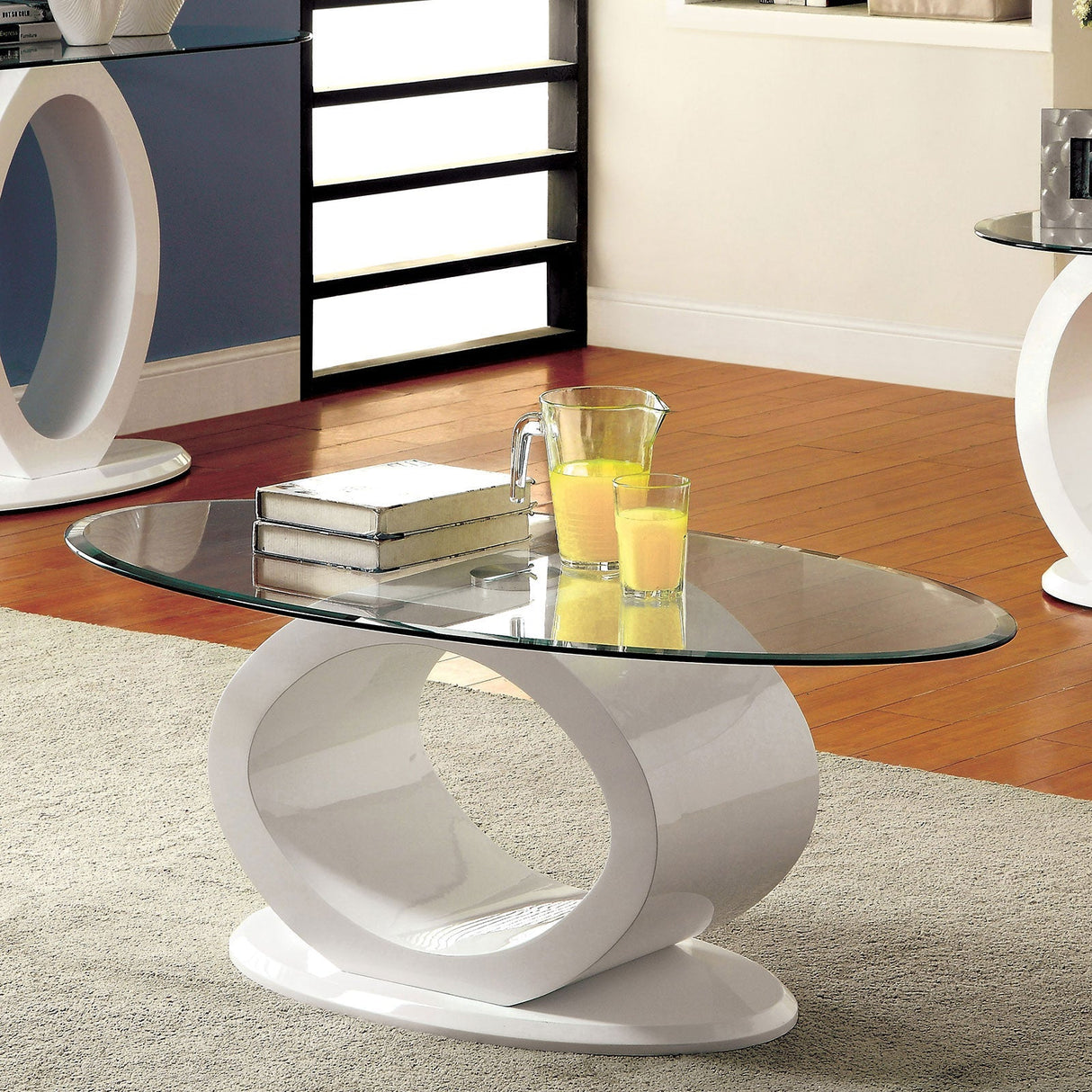 Lodia White Coffee Table