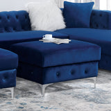 Ciabattoni Navy Ottoman