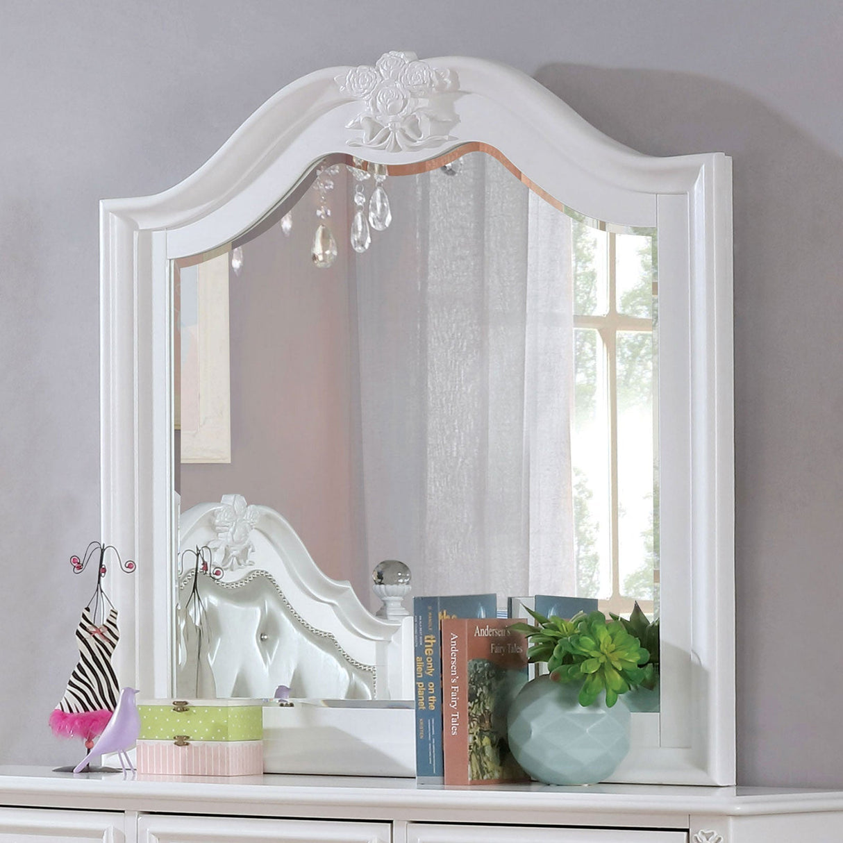 Belva White Mirror