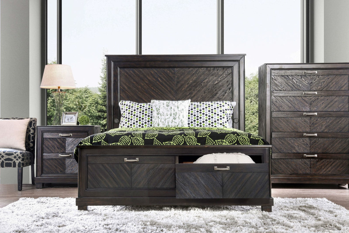 Argyros Espresso Queen Bed