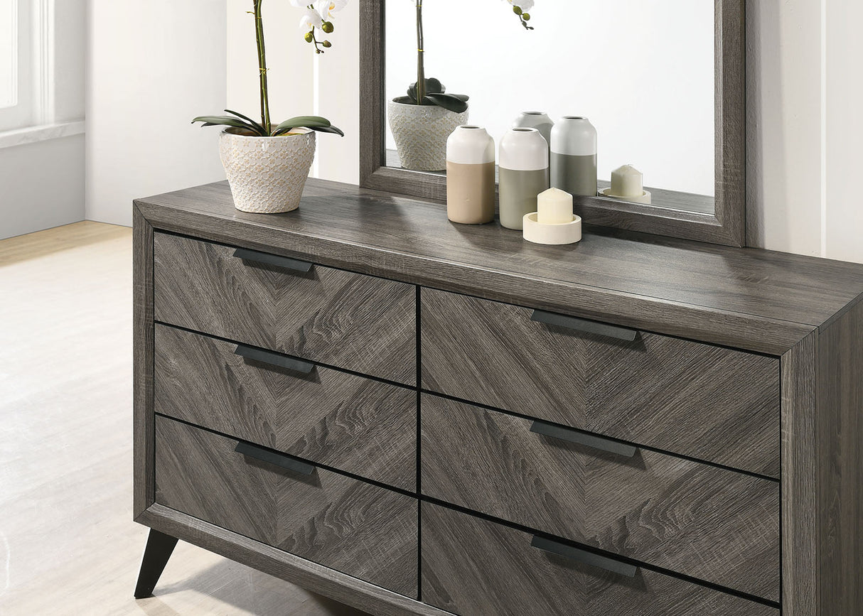 Vagan Gray Dresser