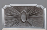 Aalok Silver/Warm Gray King Bed