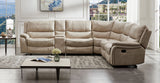 Jerominus Beige Sectional