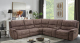 Jerominus Dark Brown Sectional