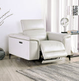 Ascona Light Taupe Power Recliner