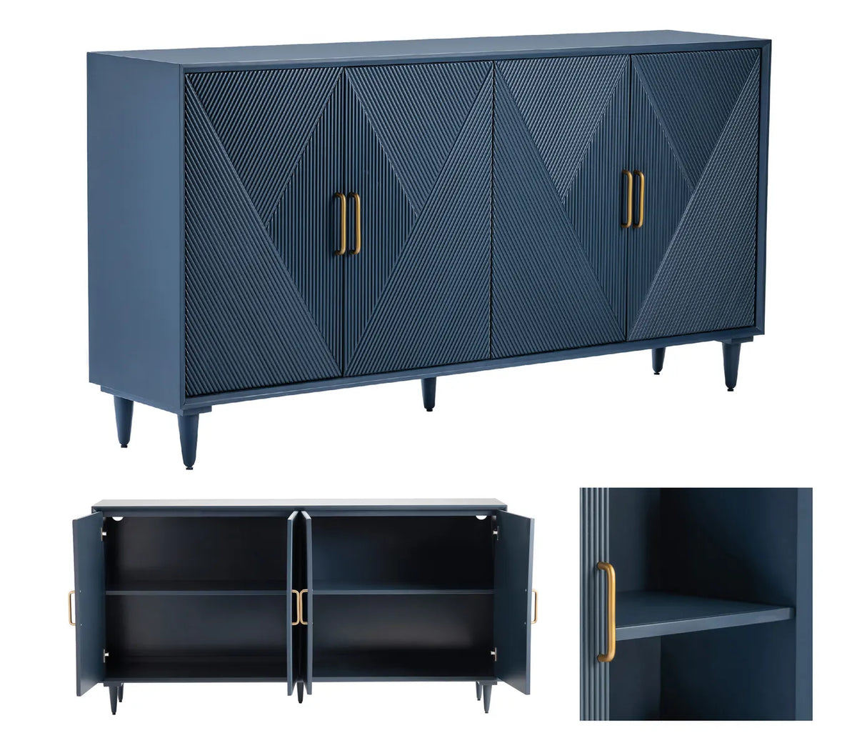 Arvada Navy Sideboard