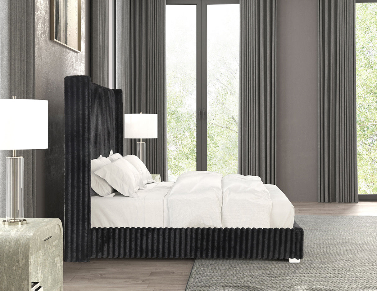 Cadwell Black Twin Bed by Furniture of America at Eve Furniture