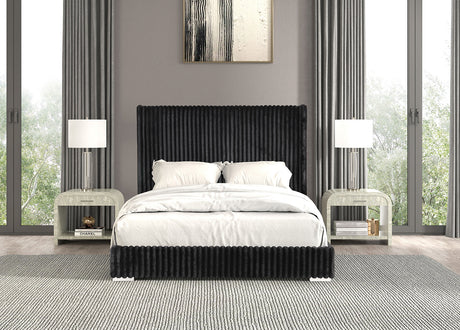 Cadwell Black Twin Bed by Furniture of America at Eve Furniture