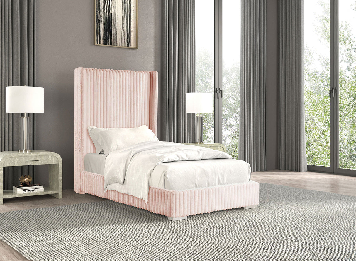 Cadwell Pink Twin Bed by Furniture of America at Eve Furniture