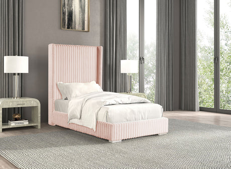 Cadwell Pink Twin Bed by Furniture of America at Eve Furniture