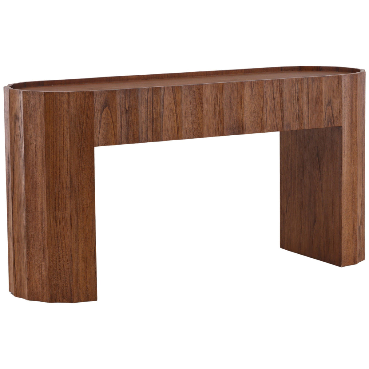 Cadwell Console Table, Brown by Dovetail at Eve Furniture
