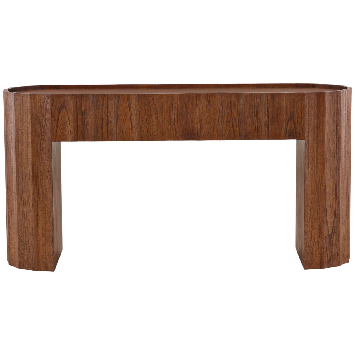Cadwell Console Table, Brown by Dovetail at Eve Furniture