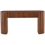 Cadwell Console Table, Brown by Dovetail at Eve Furniture