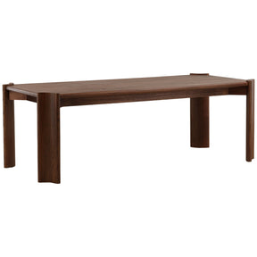 Cadwell Dining Table, Brown by Dovetail at Eve Furniture