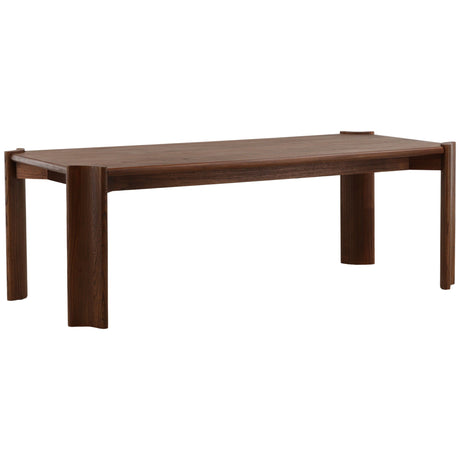 Cadwell Dining Table, Brown by Dovetail at Eve Furniture