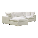 Cali Performance Fabric Modular 4-Piece Sectional by TOV Furniture at Eve Furniture