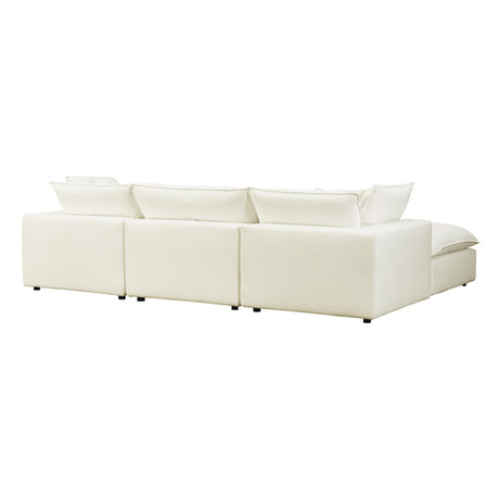 Cali Performance Fabric Modular 4-Piece Sectional by TOV Furniture at Eve Furniture