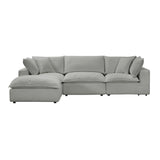 Cali Performance Fabric Modular 4-Piece Sectional by TOV Furniture at Eve Furniture