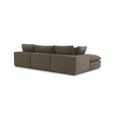 Cali Performance Fabric Modular 4-Piece Sectional by TOV Furniture at Eve Furniture
